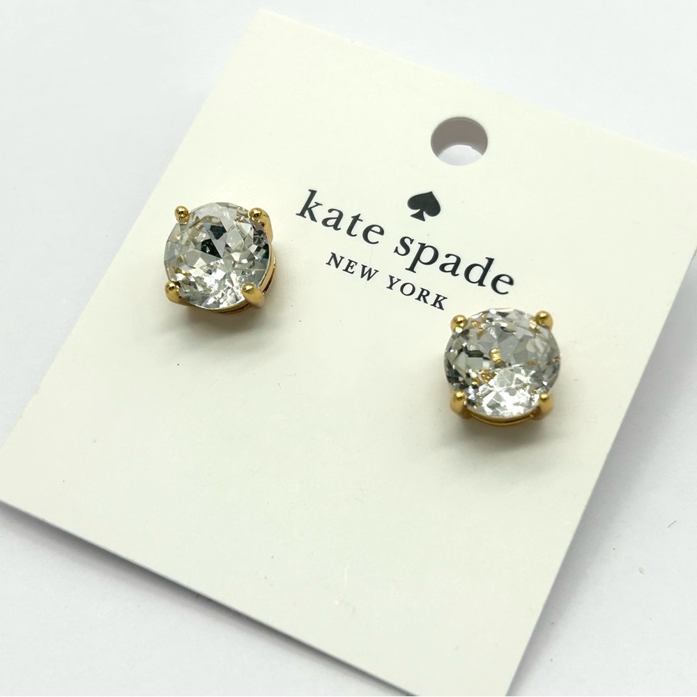 Kate Spade Crystal Stud Earrings NWT
